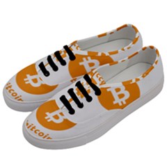 I Accept Bitcoin Men s Classic Low Top Sneakers