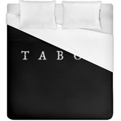 Taboo Duvet Cover (king Size) by Valentinaart