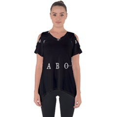 Taboo Cut Out Side Drop Tee