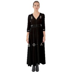 Taboo Button Up Boho Maxi Dress by Valentinaart