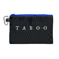 Taboo Canvas Cosmetic Bag (large)