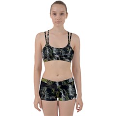 Water Waterfall Nature Splash Flow Women s Sports Set by BangZart