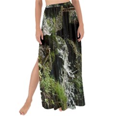 Water Waterfall Nature Splash Flow Maxi Chiffon Tie-up Sarong