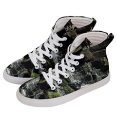 Water Waterfall Nature Splash Flow Women s Hi-top Skate Sneakers