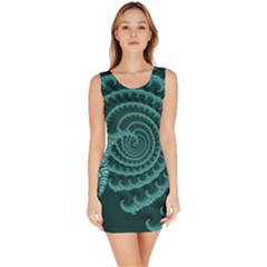 Fractals Form Pattern Abstract Bodycon Dress by BangZart