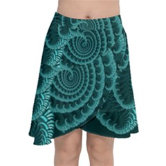 Fractals Form Pattern Abstract Chiffon Wrap