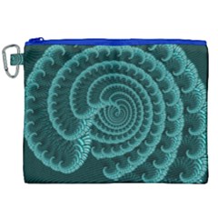 Fractals Form Pattern Abstract Canvas Cosmetic Bag (xxl)