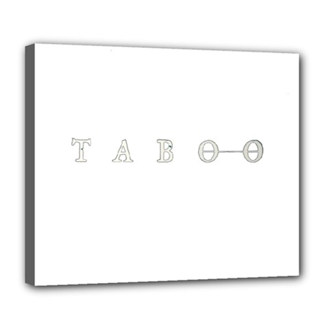 Taboo Deluxe Canvas 24  X 20   by Valentinaart