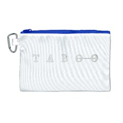 Taboo Canvas Cosmetic Bag (large)