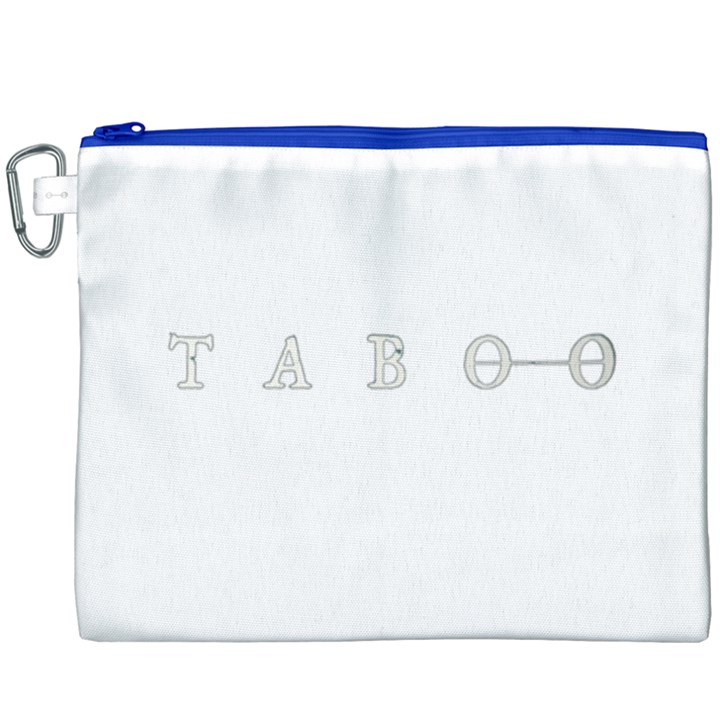 Taboo Canvas Cosmetic Bag (XXXL)