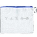 Taboo Canvas Cosmetic Bag (XXXL) View2