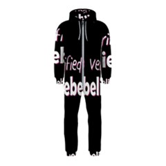 Verified Belieber Hooded Jumpsuit (kids) by Valentinaart