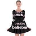 Verified Belieber Long Sleeve Skater Dress View1