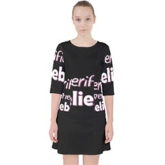 Verified Belieber Pocket Dress by Valentinaart