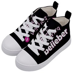 Verified Belieber Kid s Mid-top Canvas Sneakers by Valentinaart