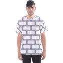 Wall Pattern Rectangle Brick Men s Sports Mesh Tee View1