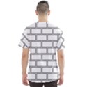 Wall Pattern Rectangle Brick Men s Sports Mesh Tee View2