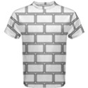 Wall Pattern Rectangle Brick Men s Cotton Tee View1