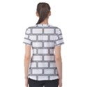 Wall Pattern Rectangle Brick Women s Cotton Tee View2