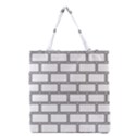 Wall Pattern Rectangle Brick Grocery Tote Bag View2