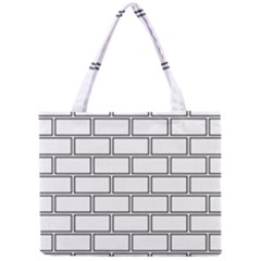 Wall Pattern Rectangle Brick Mini Tote Bag