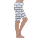 Wall Pattern Rectangle Brick Cropped Leggings  View3