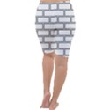 Wall Pattern Rectangle Brick Cropped Leggings  View4