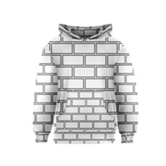 Wall Pattern Rectangle Brick Kids  Pullover Hoodie