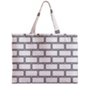 Wall Pattern Rectangle Brick Zipper Mini Tote Bag View1