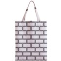 Wall Pattern Rectangle Brick Zipper Classic Tote Bag View1