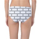 Wall Pattern Rectangle Brick Mid-Waist Bikini Bottoms View2