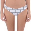 Wall Pattern Rectangle Brick Reversible Hipster Bikini Bottoms View1