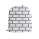 Wall Pattern Rectangle Brick Drawstring Pouches (Extra Large) View1