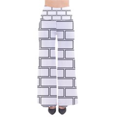 Wall Pattern Rectangle Brick Pants