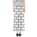 Wall Pattern Rectangle Brick Full Length Maxi Skirt View2