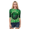 Earth Forest Forestry Lush Green Quarter Sleeve Raglan Tee View1