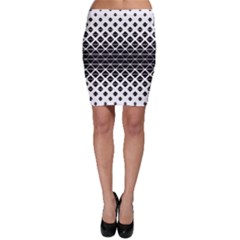 Triangle Pattern Background Bodycon Skirt by BangZart