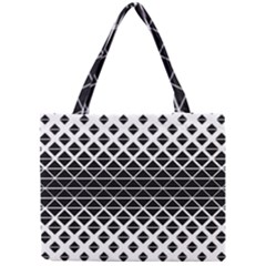 Triangle Pattern Background Mini Tote Bag by BangZart