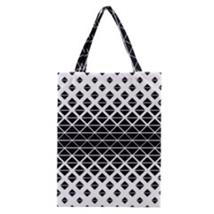 Triangle Pattern Background Classic Tote Bag by BangZart