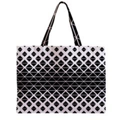 Triangle Pattern Background Zipper Mini Tote Bag by BangZart