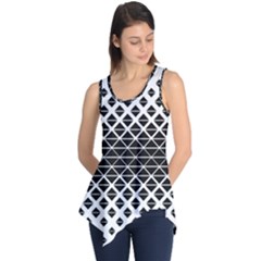 Triangle Pattern Background Sleeveless Tunic by BangZart