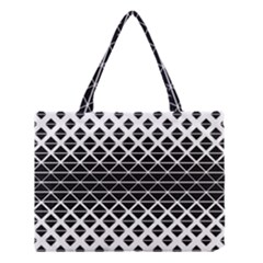 Triangle Pattern Background Medium Tote Bag by BangZart