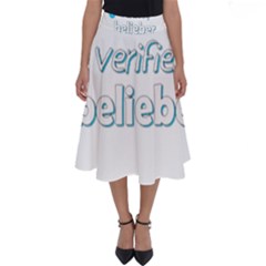 Verified Belieber Perfect Length Midi Skirt