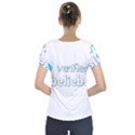 Verified Belieber Short Sleeve Front Detail Top View2