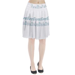 Verified Belieber Pleated Skirt by Valentinaart