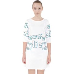 Verified Belieber Pocket Dress by Valentinaart