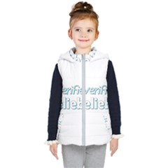 Verified Belieber Kid s Puffer Vest by Valentinaart