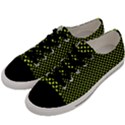 Pattern Halftone Background Dot Men s Low Top Canvas Sneakers View2