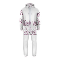 Verified Belieber Hooded Jumpsuit (kids)