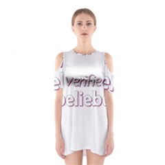 Verified Belieber Shoulder Cutout One Piece by Valentinaart